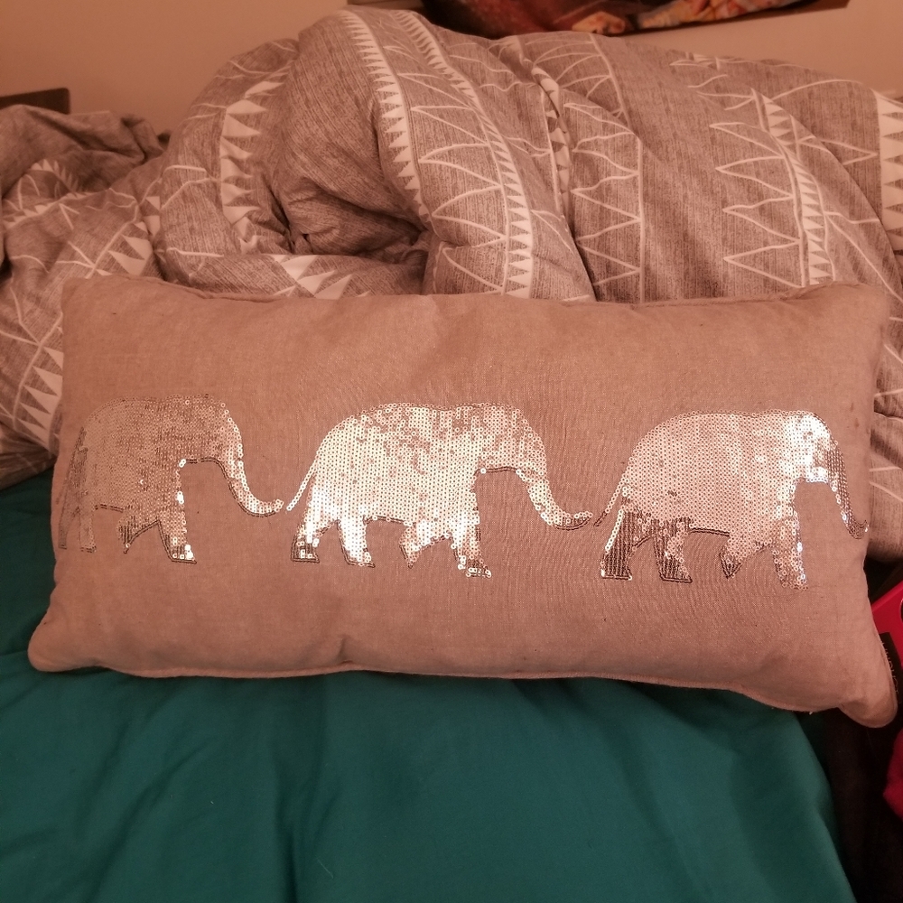 🌻Boho elephant pillow🌻